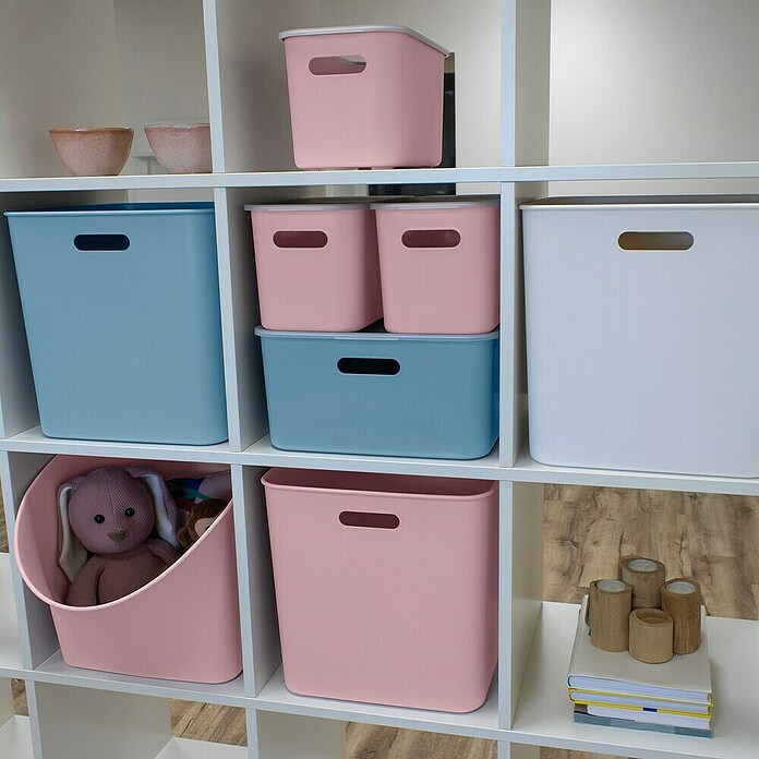 Sunware Sigma home Aufbewahrungsbox cube box (L x B x H: 31,3 x 16 x 16 cm, Kunststoff, Blau, 6 l) | BAUHAUS