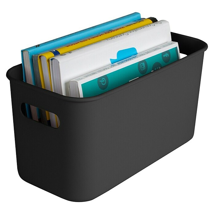 Sunware Sigma home Opbergbox cube box (l x b x h: 31,3 x 16 x 16 cm, Kunststof, Zwart, 6 l) | BAUHAUS