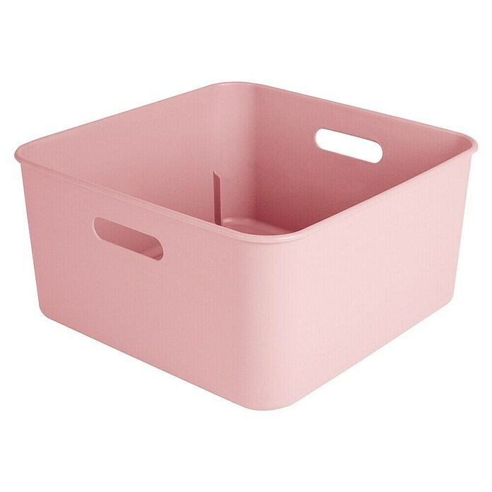 Sunware Sigma home Aufbewahrungsbox cube box (L x B x H: 31,3 x 31,3 x 15,7 cm, Kunststoff, Rosa, 12,5 l) | BAUHAUS