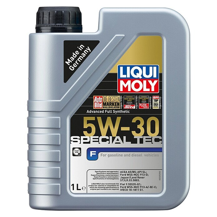Liqui Moly Motoröl Special Tec F (5W-30, A5/B5, 1 l)