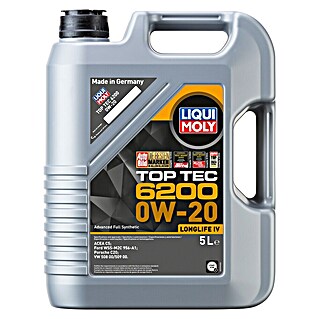 Liqui Moly Aceite para motor ligero Top Tec 6200 (0W-20, 5 l)