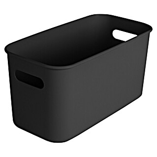 Sunware Sigma home Aufbewahrungsbox cube box (L x B x H: 31,3 x 16 x 16 cm, Kunststoff, Schwarz, 6 l)