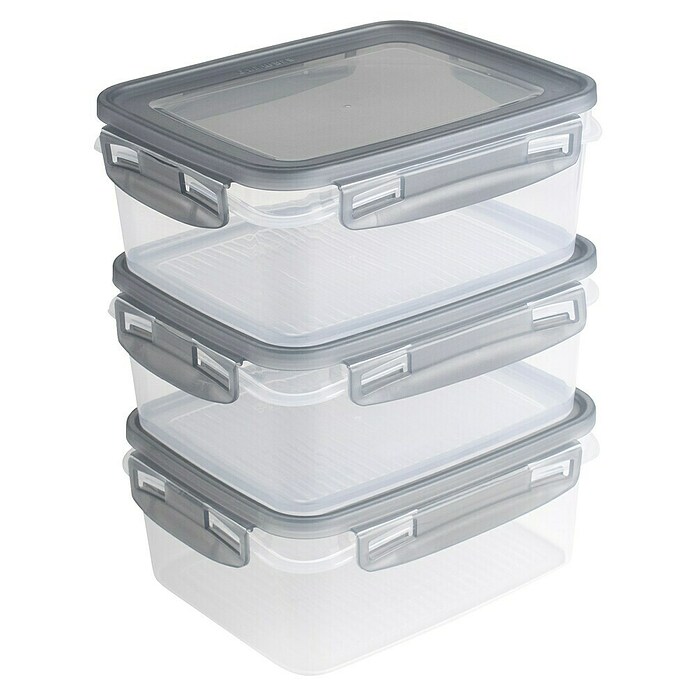 Sunware Gefrierdose Club Cuisine (1,2 l, L x B x H: 17,5 x 14 x 7 cm, Deckelfarbe: Grau) | BAUHAUS