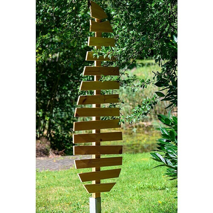 Dobar Rankhilfe Magnolia (49 x 175 cm, Holz, Naturbelassen) | BAUHAUS