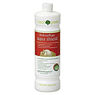 Clean & Green Bodenpflege aqua shield (1 l, Geeignet für: Versiegelte Parkettböden)