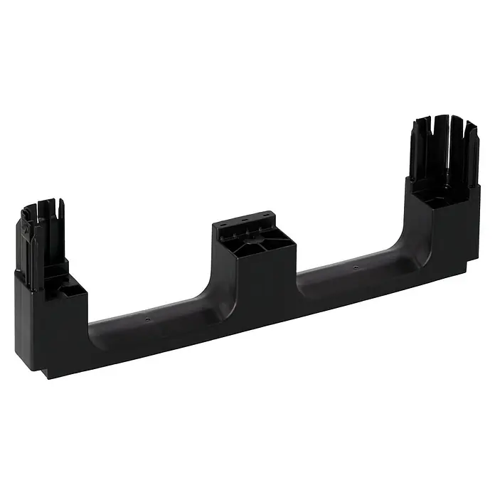 Surplus Systems Euronormboxen-Kufe - Passend für: Surplus Systems Euronormboxen, Stecken, 2 Stk. - Aufnahmevorrichtung in Schwarz. Die Aufnahmevorrichtung dient zur Montage von verschiedenen Bauteilen und ist aus robustem Kunststoff.