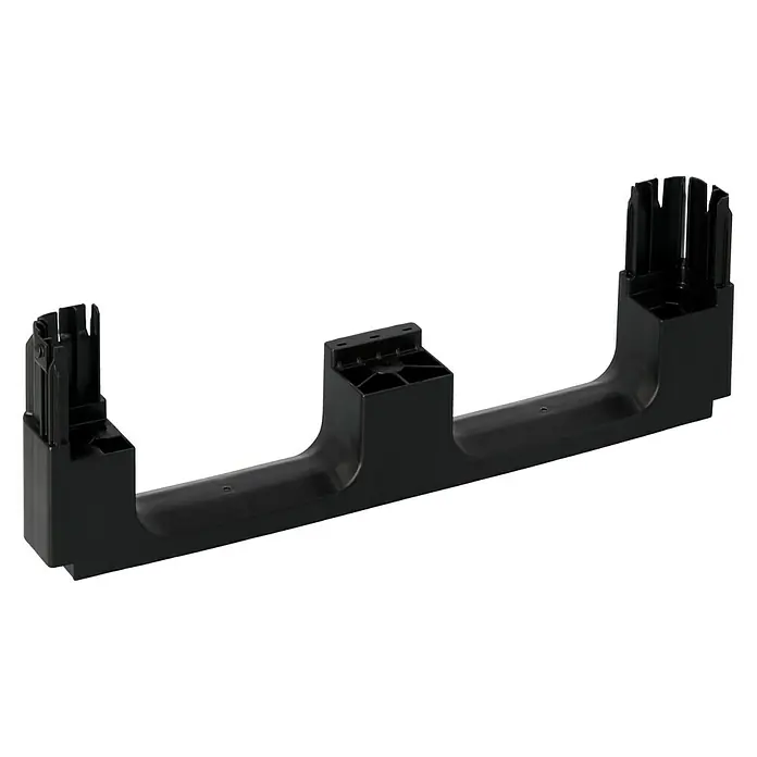 Surplus Systems Euronormboxen-Kufe - Passend für: Surplus Systems Euronormboxen, Stecken, 2 Stk. - Aufnahmevorrichtung in Schwarz. Die Aufnahmevorrichtung dient zur Montage von verschiedenen Bauteilen und ist aus robustem Kunststoff.