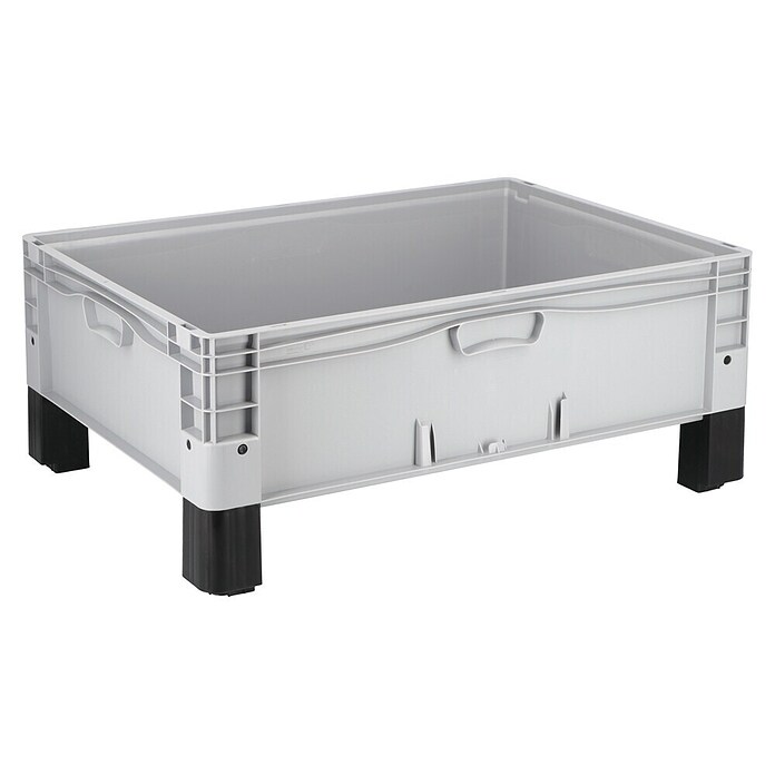 Surplus Systems Pie de caja Euronorma (Específico para: Cajas Euronorm Surplus Systems, Inserción, 4 uds.)