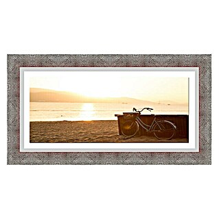 Cuadro (Playa y bicicleta, An x Al: 129 x 70 cm)