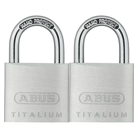 Abus  Vorhängeschloss-Set Titalium 64TI