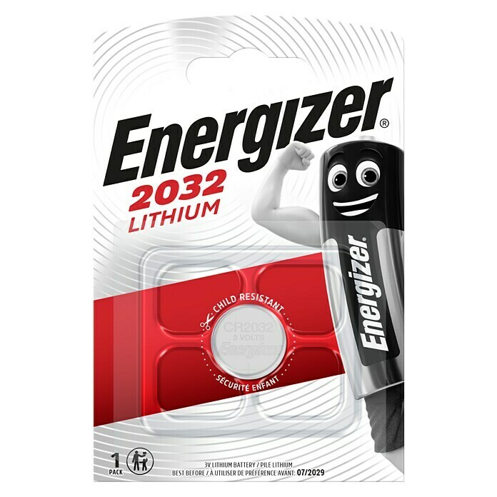 ENERGIZER Knopfzellenbatterie CR2032