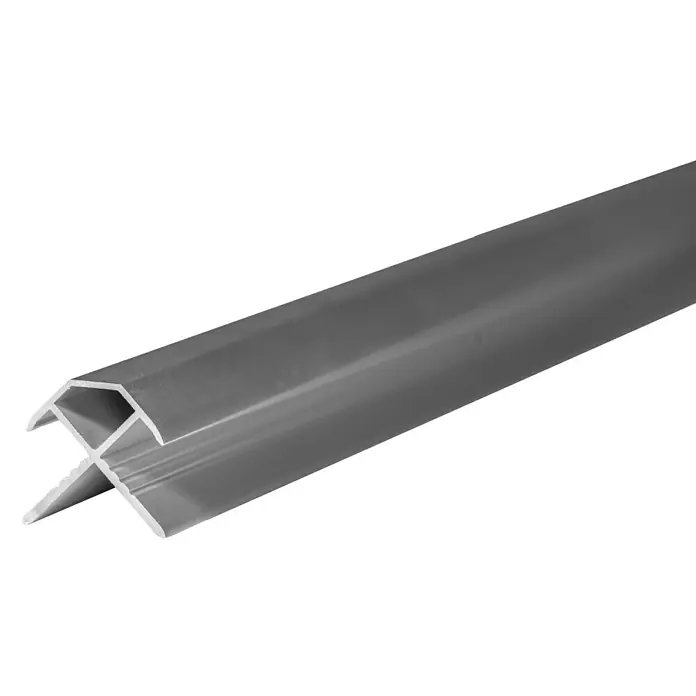 SanDesign Außeneckprofil - Länge: 250 cm, Stärke: 8 mm, Aluminium - Ein stabiles, transparentes Dichtungsprofil, ideal für Glasduschen, schützt zuverlässig vor Wasseraustritt und hält das Bad trocken.