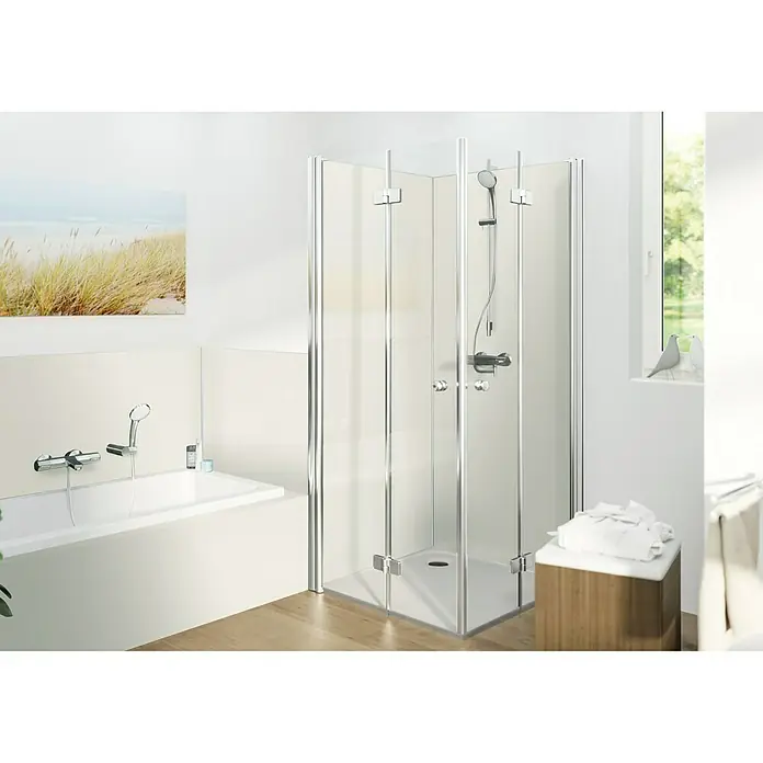 Elegantes Duschrckwnde Alu Verbund Bilder