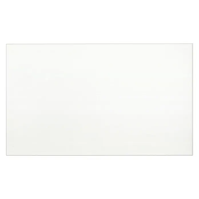 Revestimiento de pared - 55 x 33 cm, Blanco, Resplandeciente - Tablero blanco de material de alta calidad para muebles elegantes. Ideal para oficina, cocina o comedor. Duradero y fácil de limpiar.