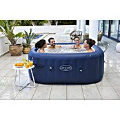Bestway Lay-Z-Spa Mobilni hidromasažni bazen AirJet 6 Hawaii  (D x Š x V: 180 x 180 x 71 mm, Tamno plava, 840 l) | BAUHAUS