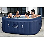 Bestway Lay-Z-Spa Mobilni hidromasažni bazen AirJet 6 Hawaii  (D x Š x V: 180 x 180 x 71 mm, Tamno plava, 840 l) | BAUHAUS