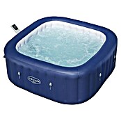 Bestway Lay-Z-Spa Mobilni hidromasažni bazen AirJet 6 Hawaii  (D x Š x V: 180 x 180 x 71 mm, Tamno plava, 840 l) | BAUHAUS