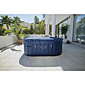 Bestway Lay-Z-Spa Mobilni hidromasažni bazen AirJet 6 Hawaii  (D x Š x V: 180 x 180 x 71 mm, Tamno plava, 840 l) | BAUHAUS