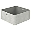 Curver Aufbewahrungsbox (L x B x H: 28 x 28 x 13 cm, Kunststoff, Beton)