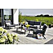 Sunfun Maja Loungemöbel-Set Maja (4-tlg., Aluminium, Anthrazit)