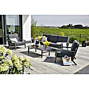 Sunfun Maja Loungemöbel-Set Maja (4-tlg., Aluminium, Anthrazit)