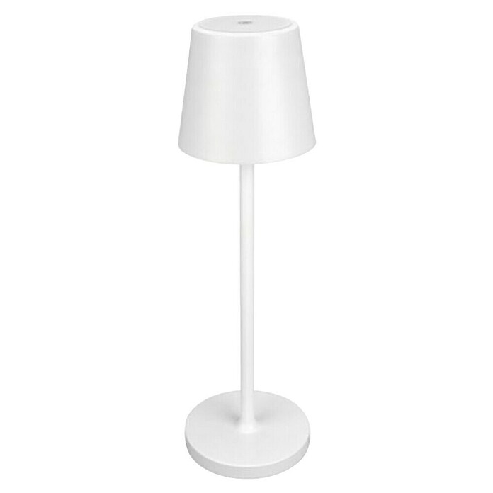 Ferotehna Akumulatorska namizna svetilka Gema  (3 W, Do x Š x V: 114 x 114 x 380 mm, Bela) | 3017 - Tischleuchte | CACJ - Tischleuchte | CAC - Indoorleuchten | CA - Beleuchtung | C - Elektro | BAUHAUS
