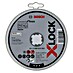Bosch Professional X-Lock Trennscheibe X-Lock Standard for Inox 
