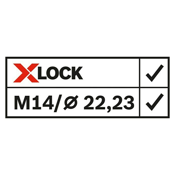 Bosch Professional X-Lock Rezni disk (125 mm, Debljina plohe: 1 mm, 10 kom, Prikladno za: Metal)
