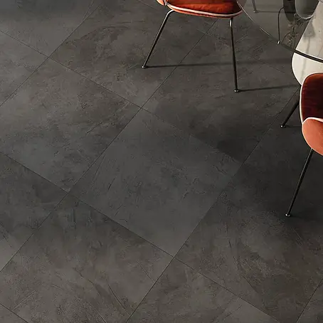 Atlas Concorde Solution  Feinsteinzeugfliese Kaleidos Black