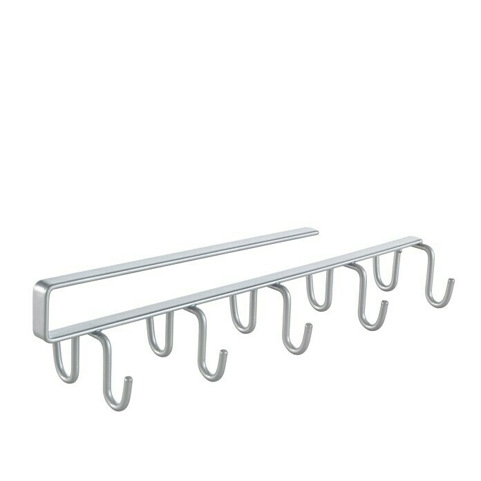 Metaltex Hakenleiste My-Hooks (L x B x H: 25 x 6 x 6 cm)