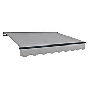 SmartSun Toldo de brazos articulados Dark Easy Lite (Gris piedra, Ancho: 4 m, Caída: 2,5 m) | BAUHAUS