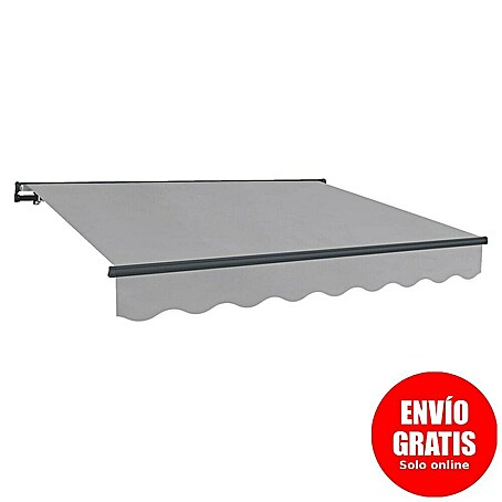 SmartSun Toldo de brazos extensibles Dark Easy Lite (Ancho: 3 m)