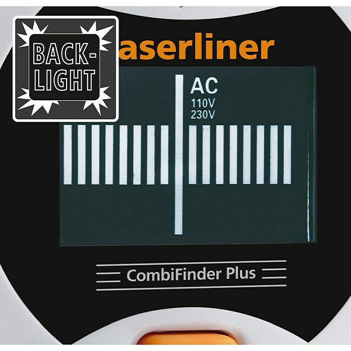 Laserliner Naprava za določanje položaja CombiFinder Plus  (Globina zaznavanja: Maks. 40 mm kabli pod napetostjo) | 1941 - Laser- und elektrische Messgeräte | BADM - Meßwerkzeuge | BAD - Handwerkzeuge | BA - Handwerkzeuge | B - Werkz/Masch/Maschzubeh/Auto | BAUHAUS