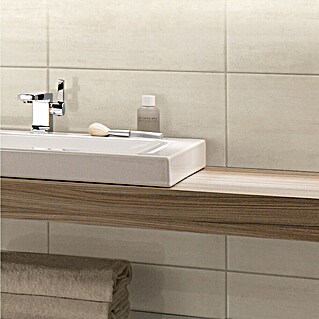Wandfliese Leyre Arena Beige (30 x 60 cm, Beige, Glänzend)