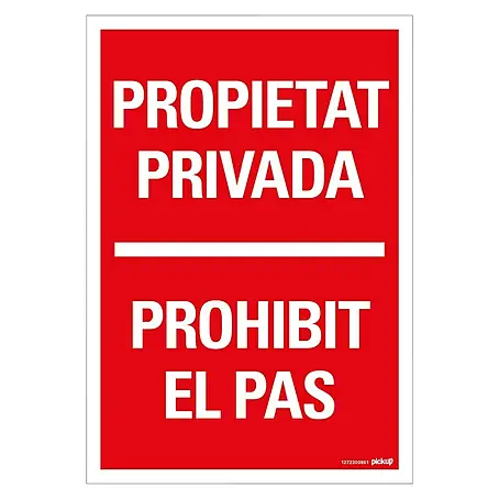 Pickup  Señal de precaución catalán