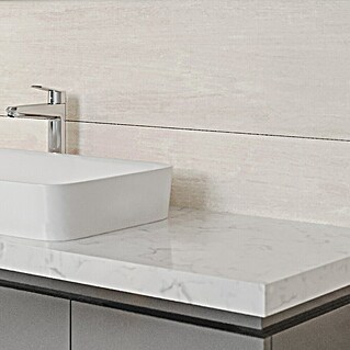 Wandfliese Harmonie New (30 x 90 cm, Cream, Matt)