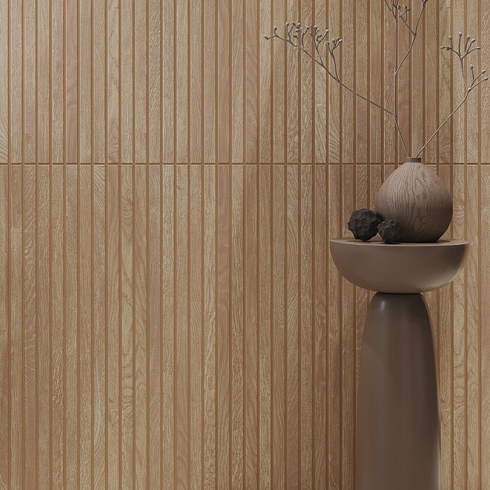 Wandfliese Boseli Wood (29,8 x 59,8 cm, Hellbeige, Matt) | BAUHAUS