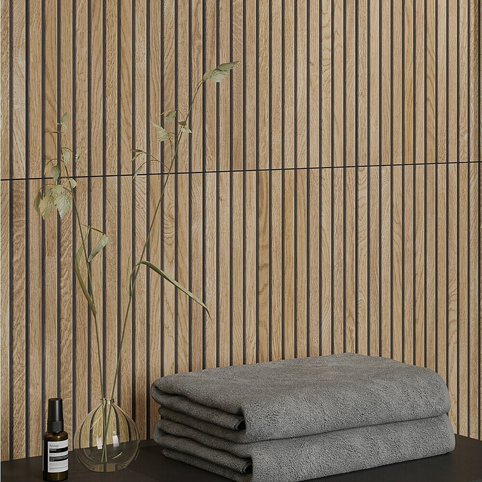 Wandfliese Boseli Wood (29,8 x 59,8 cm, Beige, Matt) | BAUHAUS