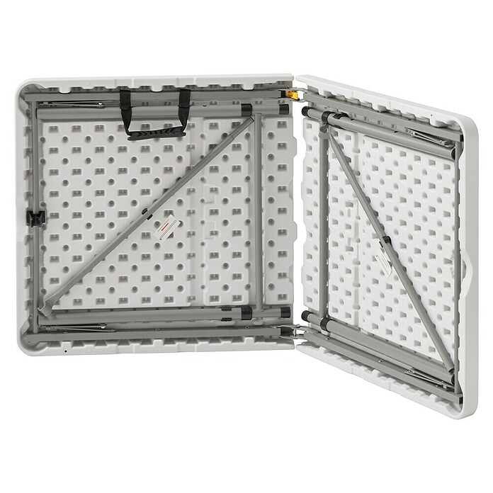 Mesa plegable (L x An: 120 x 60 cm, Blanco)