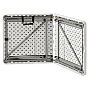 Mesa plegable (L x An: 120 x 60 cm, Blanco)