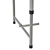 Mesa plegable (L x An: 120 x 60 cm, Blanco)