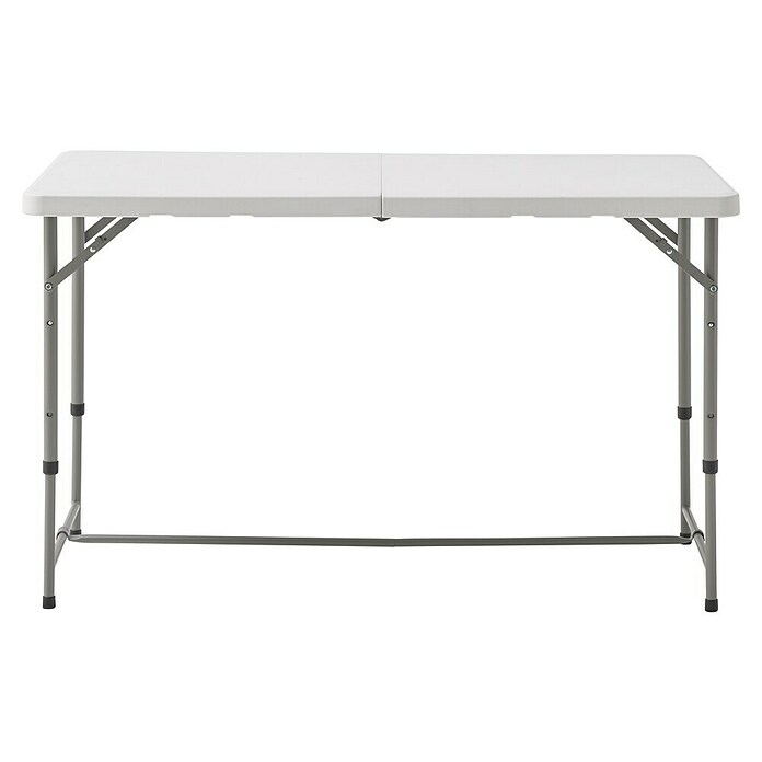 Mesa plegable (L x An: 120 x 60 cm, Blanco)