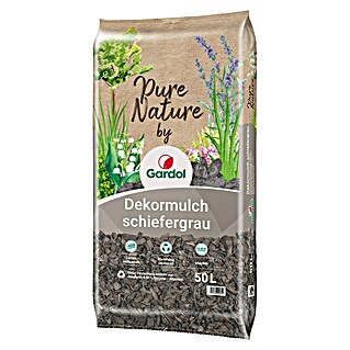 Gardol Dekor-Mulch (50 l, Schiefergrau)