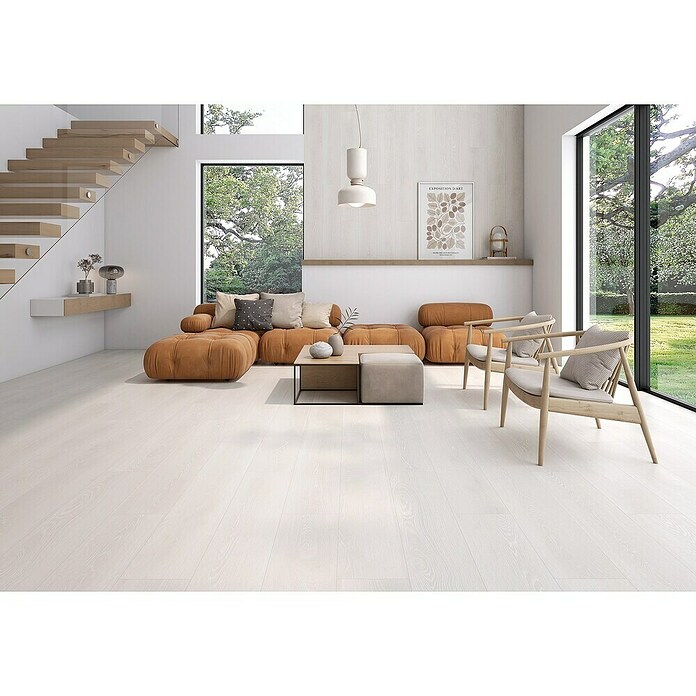 Halcón Granitogresne ploščice Muse Blanco Mate  (22,5 x 119,6 cm, Mat) | Kamnite ploščice | Talne ploščice | Ploščice | Izdelki | BAUHAUS