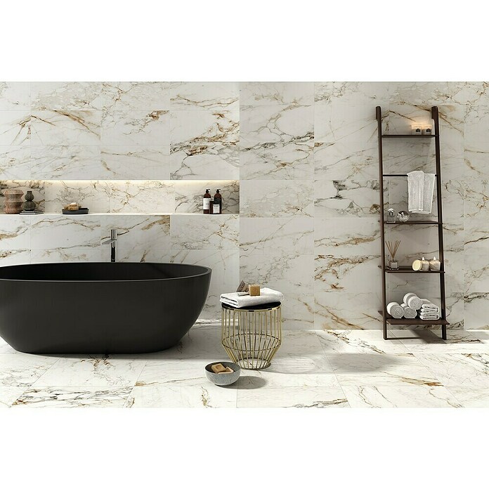 Halcón Podna pločica Barnaby Super White Mate  (30 x 60 cm, Mat) | BAUHAUS