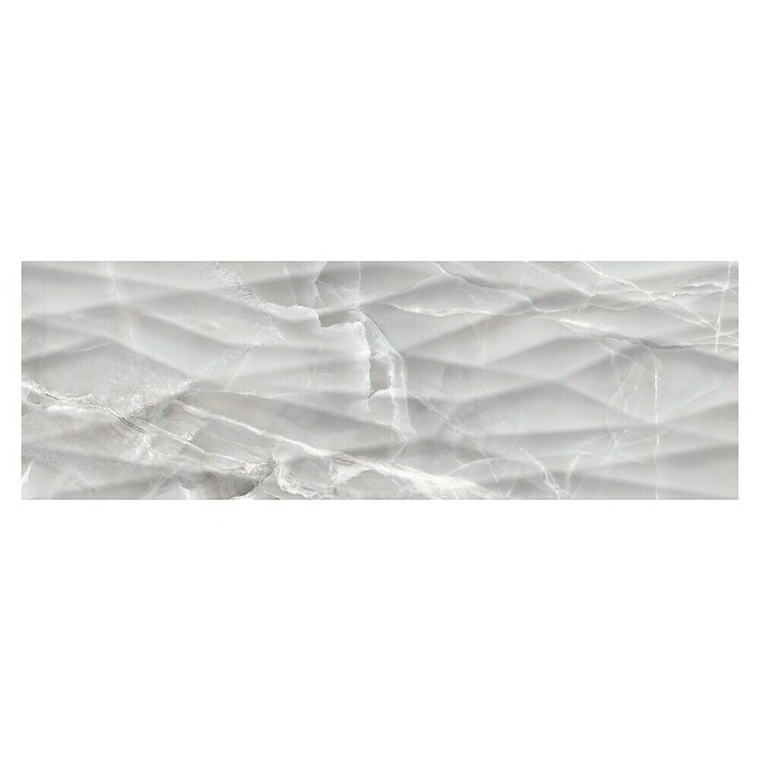 Halcón Stenska ploščica Fame Giga Grey Brillo  (90 x 30 cm, Sijaj) | 4288 - 3D Optik | EAFC - Wandfliesen | EAF - Fliesen | EA - Fliesen | E - Fliesen | BAUHAUS