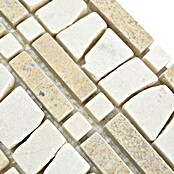 Fliesenbordüre Ladder BO LA BC07 (5 x 30 cm, Beige/Braun, Matt)