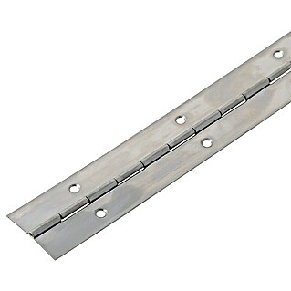 Stabilit Stangenscharnier (600 x 32 mm, Vernickelt, Stahl)