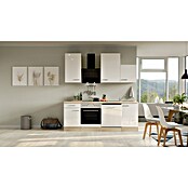 Flex-Well Valero Küchenzeile Typ 4 (Breite: 220 cm, Weiß, Mit Elektrogeräten) | BAUHAUS