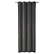 Elbersdrucke Ösenschal Odeon (B x H: 140 x 255 cm, 100 % Polyester, Dunkelgrau) | BAUHAUS